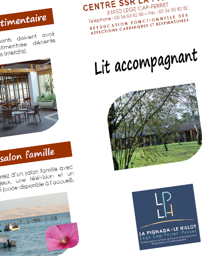 Brochure lit accompagnant au format PDF